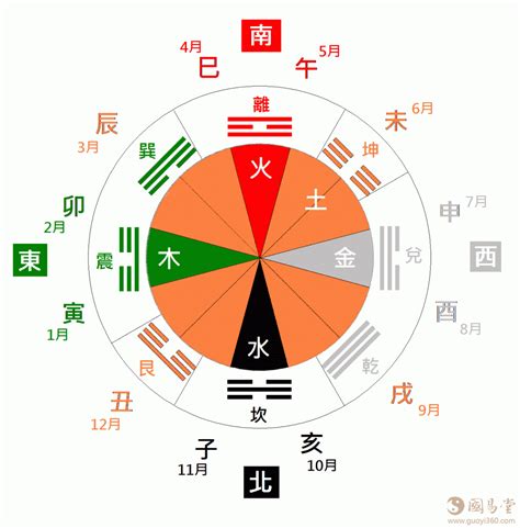 東方屬木|五行、方位、顏色、生肖、天干地支等對應關係 